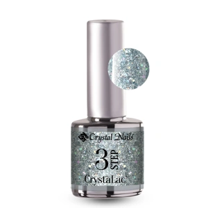 3 STEP CrystaLac - 3S115 (4ml) Szikrázó ezüst főképe